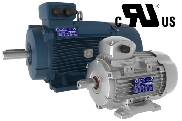Delphi IE3 Three-Phase Motors from Motive Now UL Certified for USA and Canada!